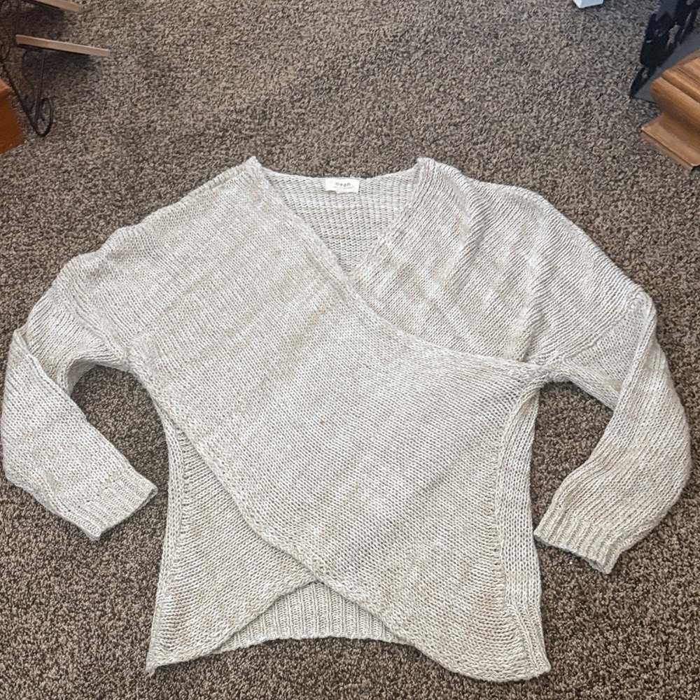 Soft v neck sweater